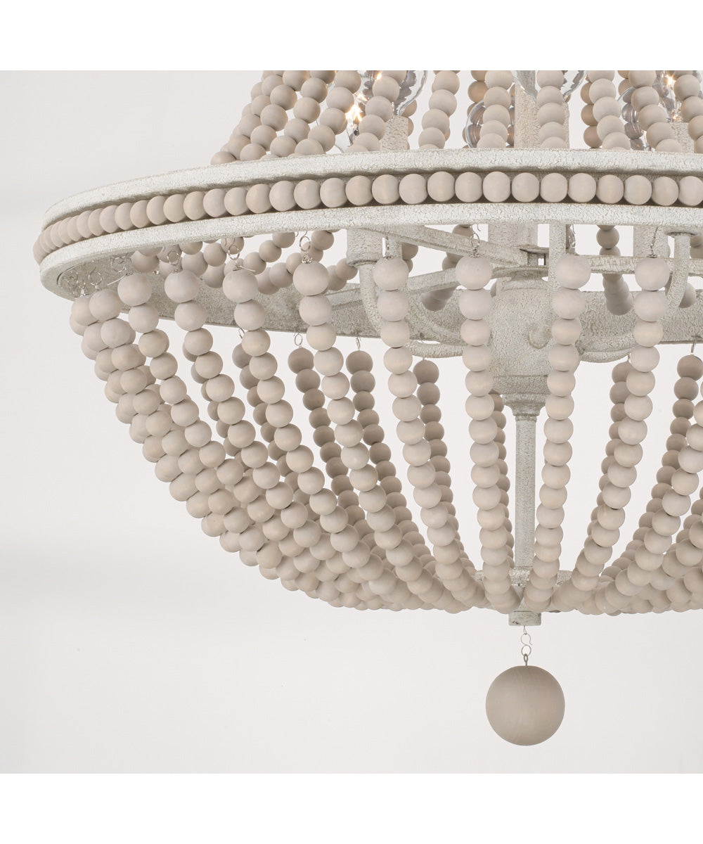 Handley 6-Light Chandelier Sand Dollar