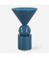 Trig Blue Accent Table