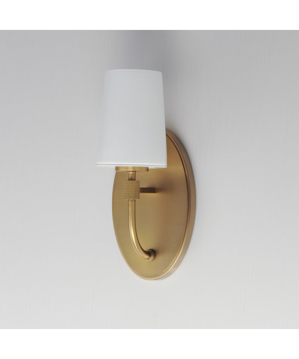 Durham 1-Light Sconce Natural Aged Brass