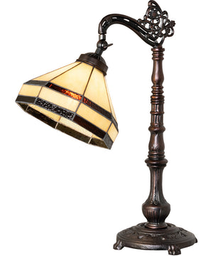 20" High Topridge Bridge Arm Table Lamp