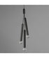 Allumettes 3-Light LED Pendant Black
