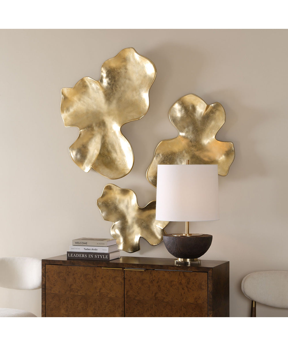Lumina Gold Wall Decor, Set of 3