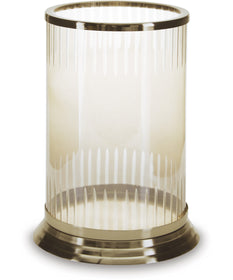 Aavinson Candle Holder Amber/Gold