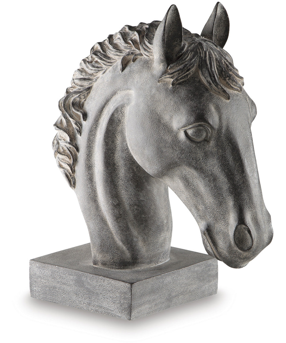 Carnlow Sculpture Antique Black