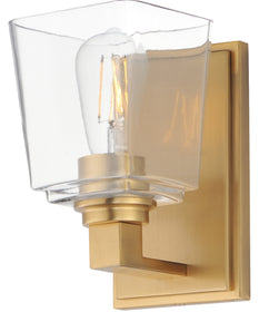 Cubos 1-Light Wall Sconce Natural Aged Brass