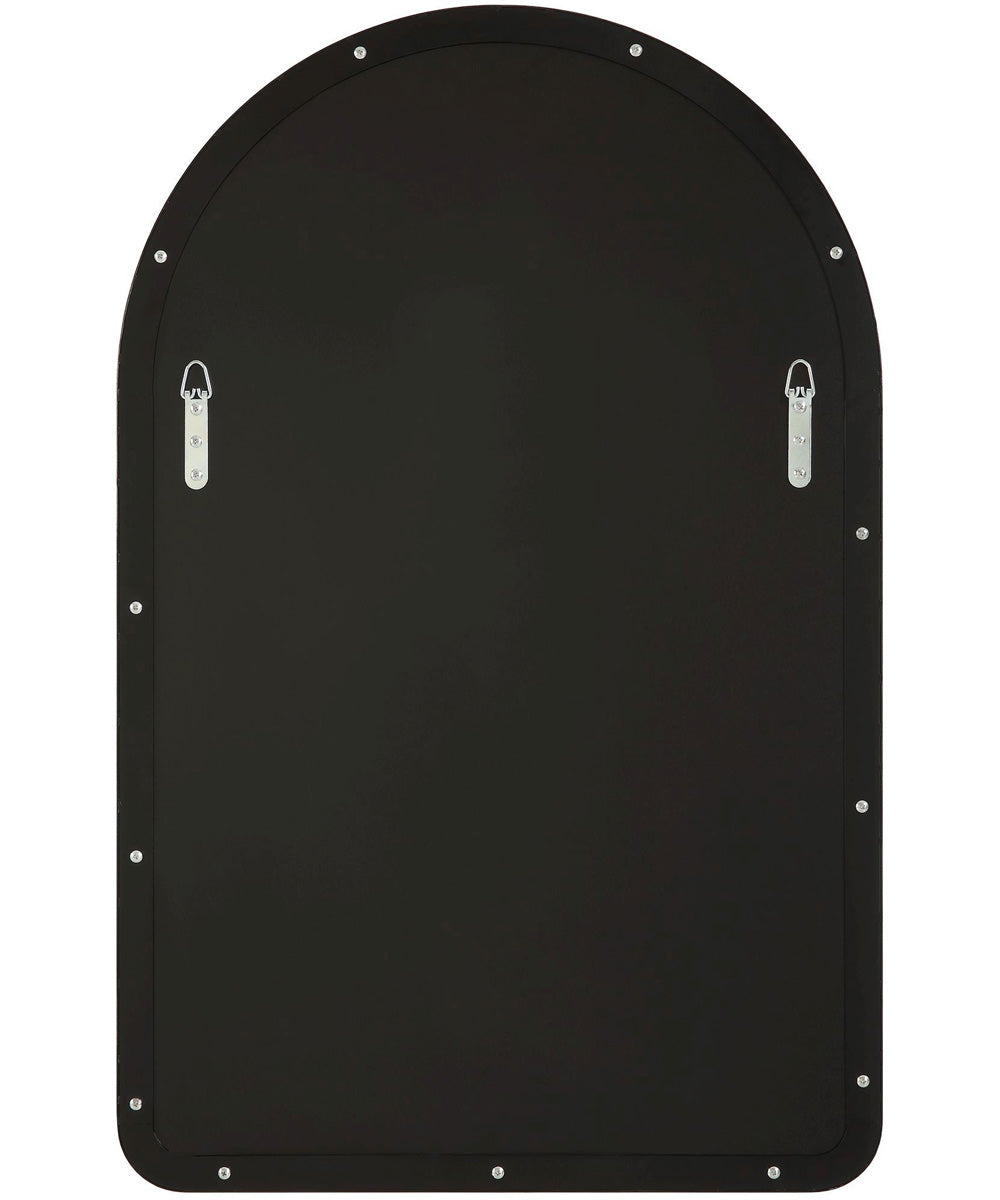 22x34" Wall Mirror in Satin Black
