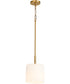Rutherford 1-light Pendant Brushed Brass
