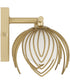 Flora 2-Light Vanity Buffed Gold