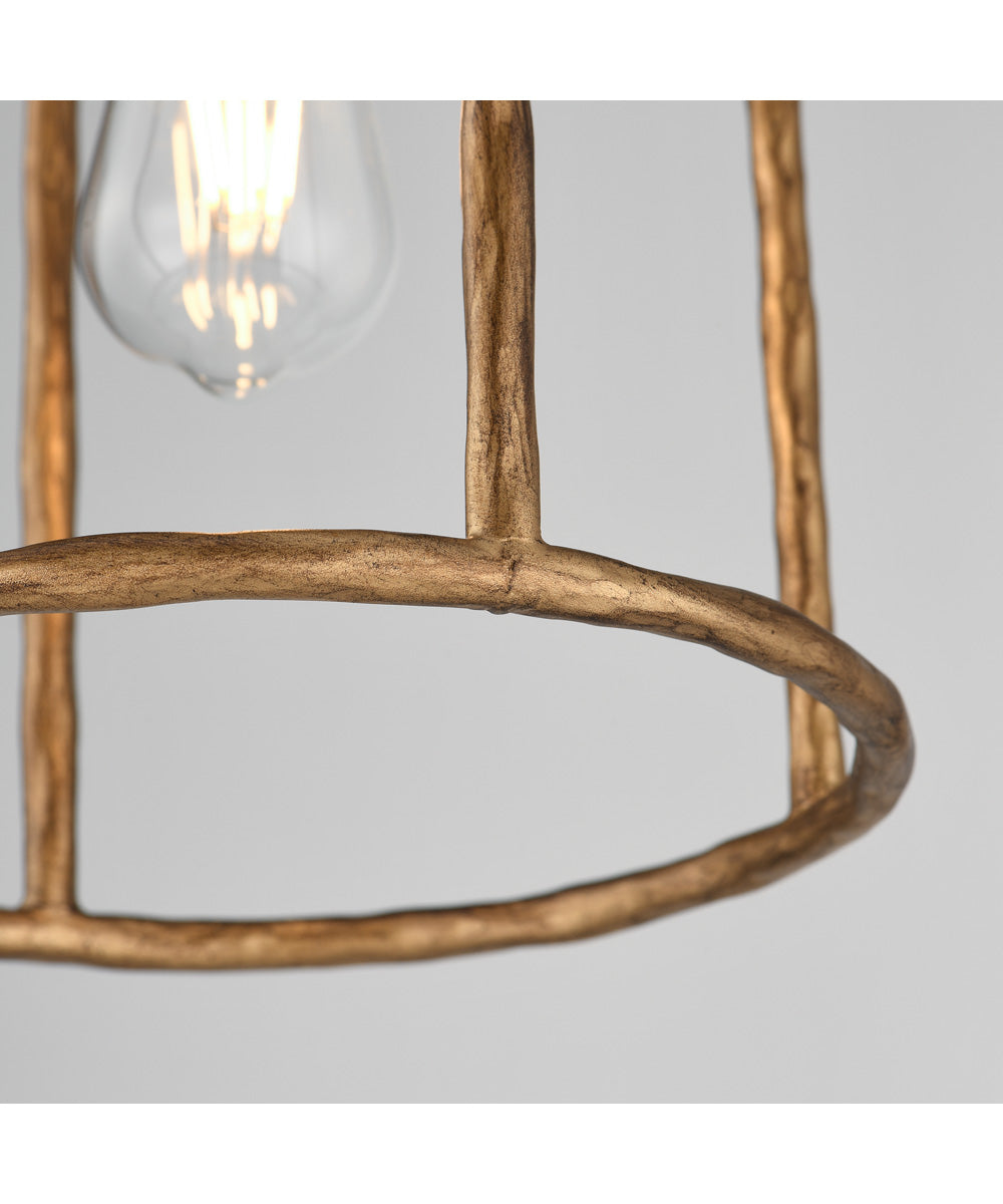 Martel 1-Light Pendant Etruscan Gold