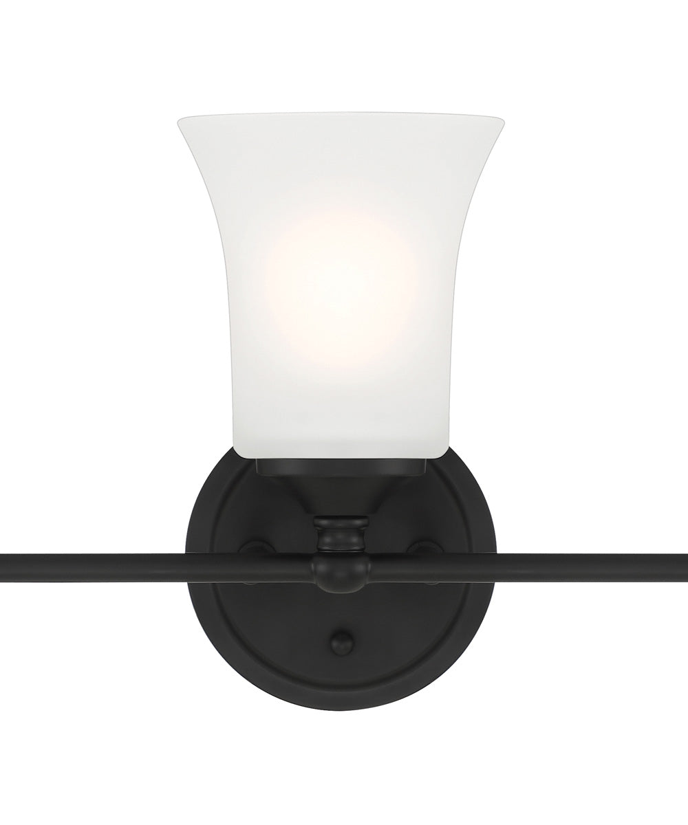 Bronson 3 Light Vanity Matte Black