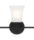 Bronson 3 Light Vanity Matte Black