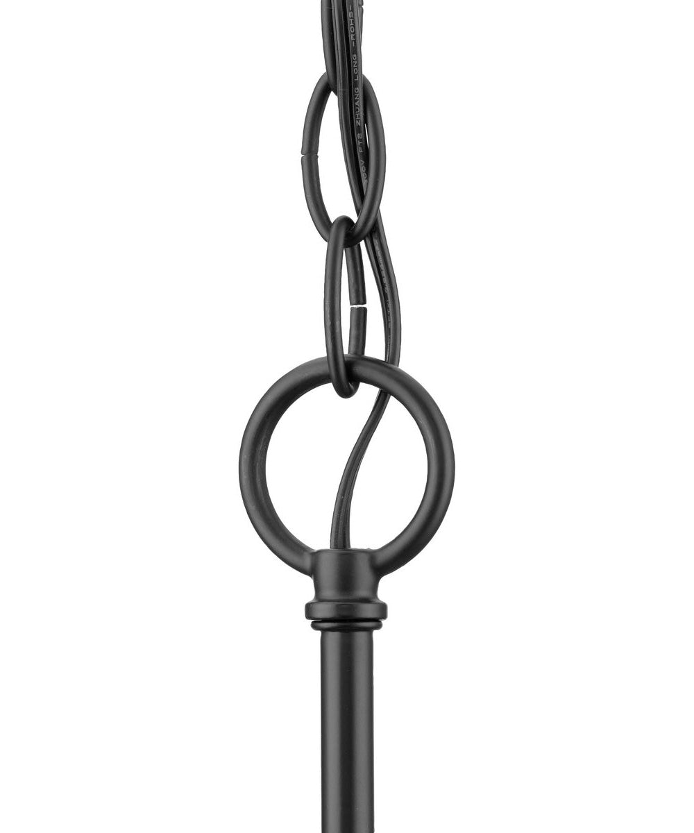 Tanner 5-Light Chandelier Matte Black