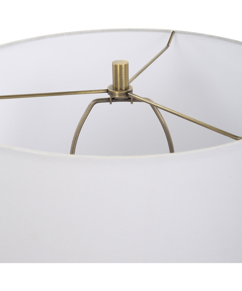 Brielle Polished Black Table Lamp