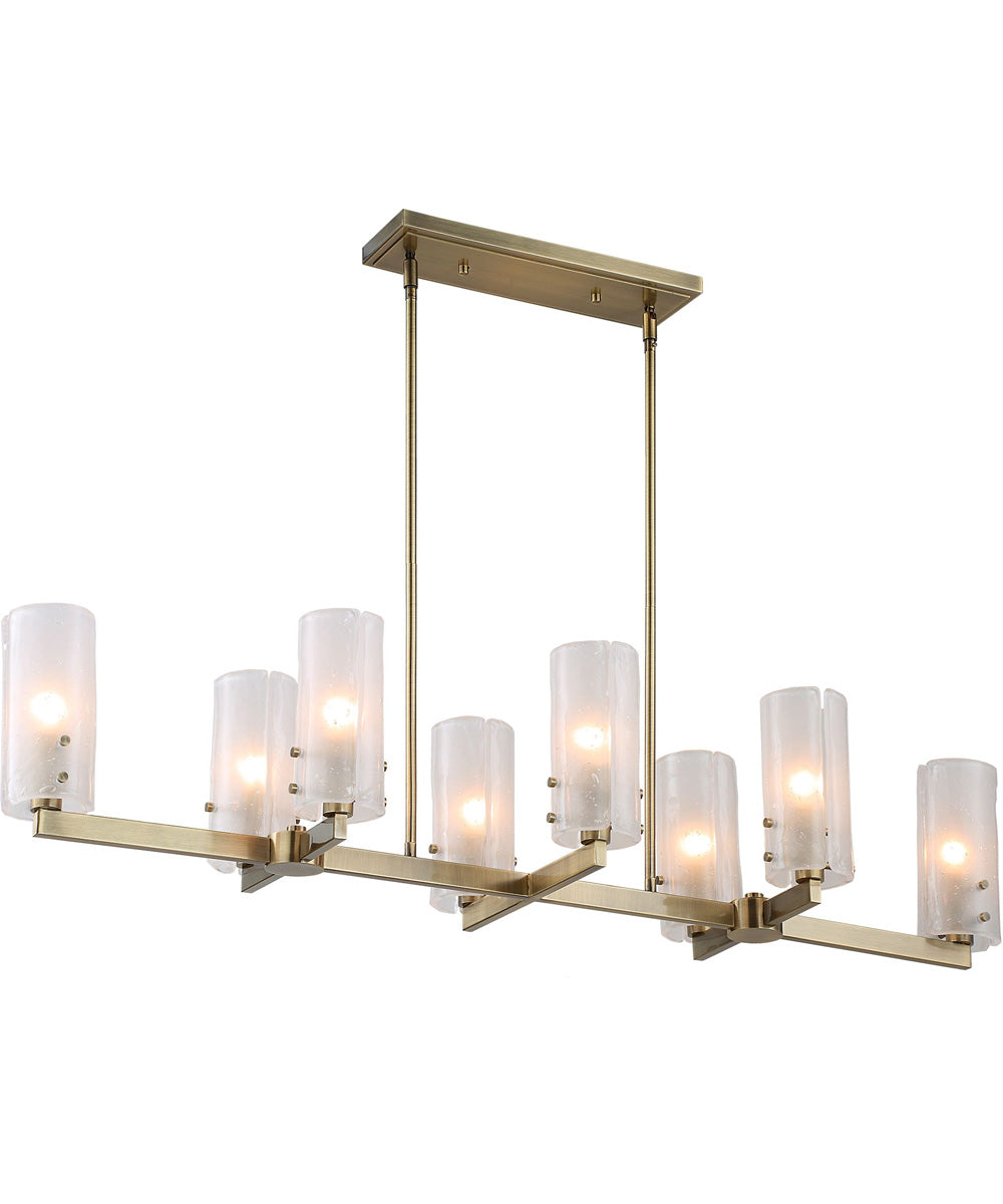 Mistie 8 Light Linear Chandelier
