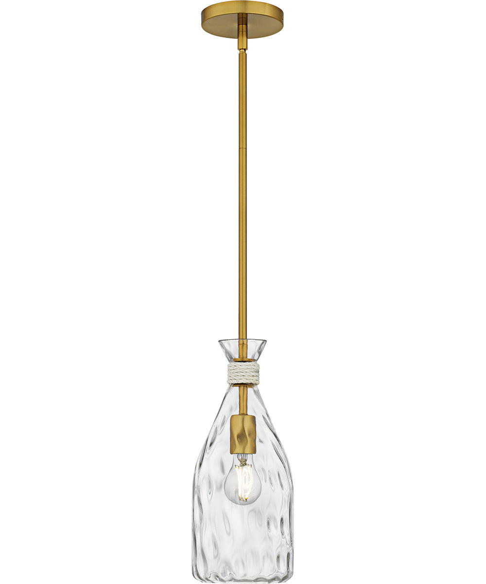 Quoizel Piccolo Pendant Small 1-light Mini Pendant Brushed Gold