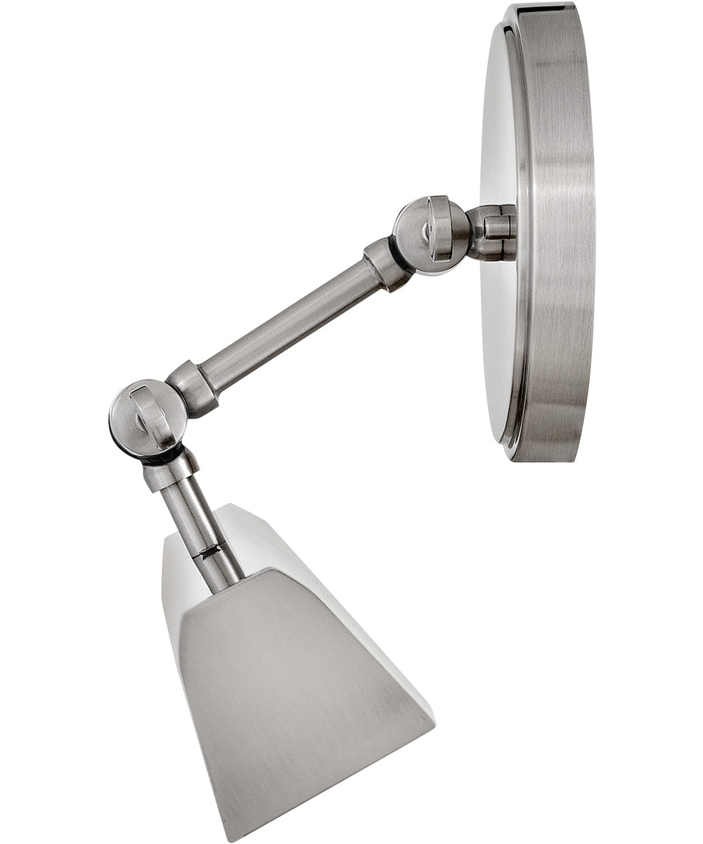 Arti 2-Light Large Adjustable Accent Light in Polished Antique Nickel