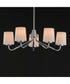 Durham 5-Light Chandelier Polished Chrome