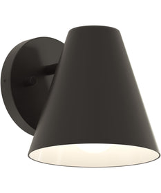 Mik Medium Outdoor Wall Light Antique Bronze