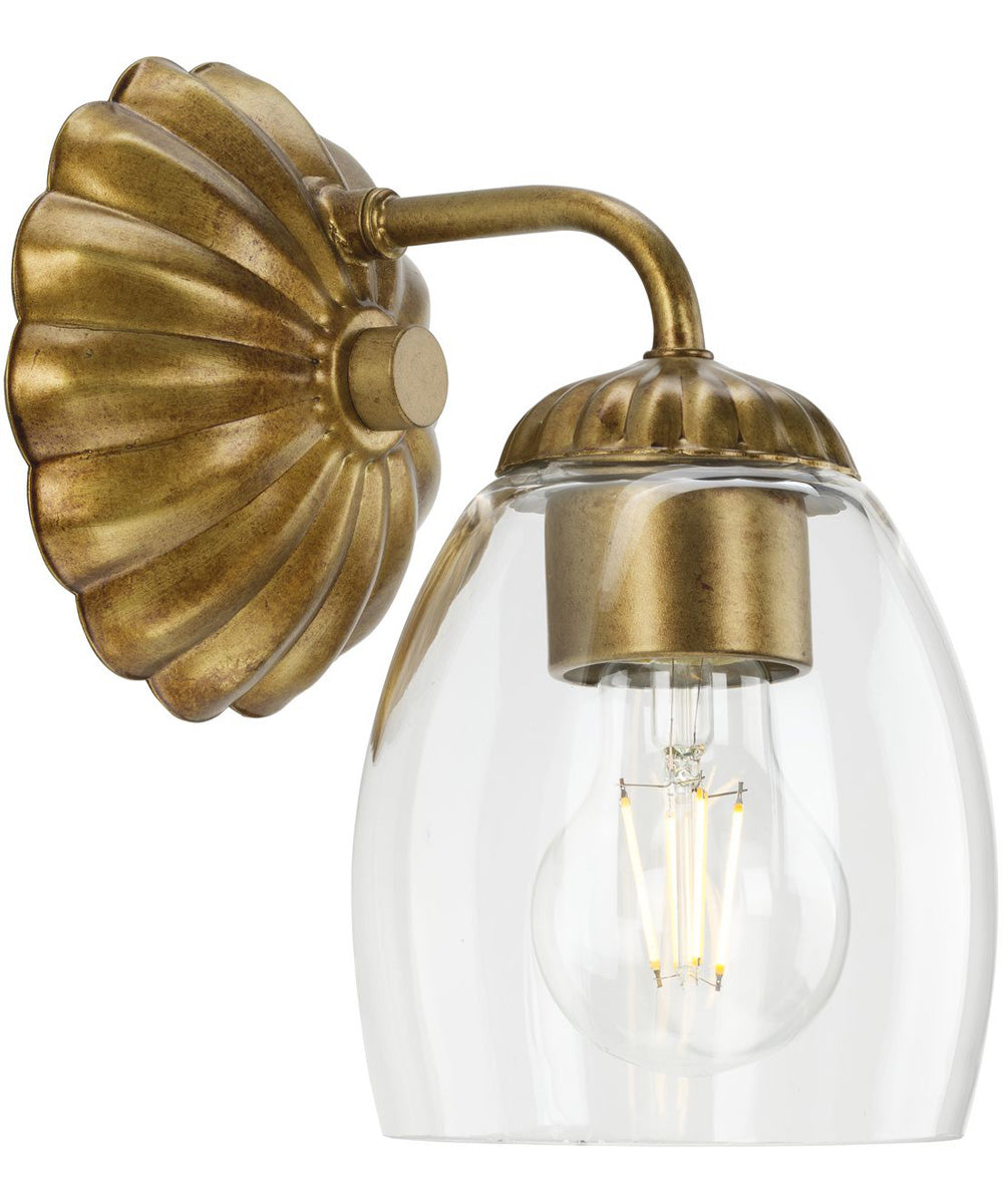 Quillan 1-Light Transitional Bath & Vanity Light Gold Ombre