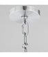 Belinder 4-light Pendant Brittany Blue|Chrome