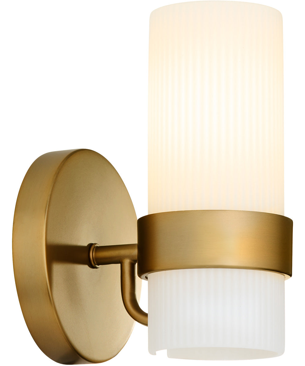 Sojourn 1-light Wall Mount Light Fixture Brushed Brass