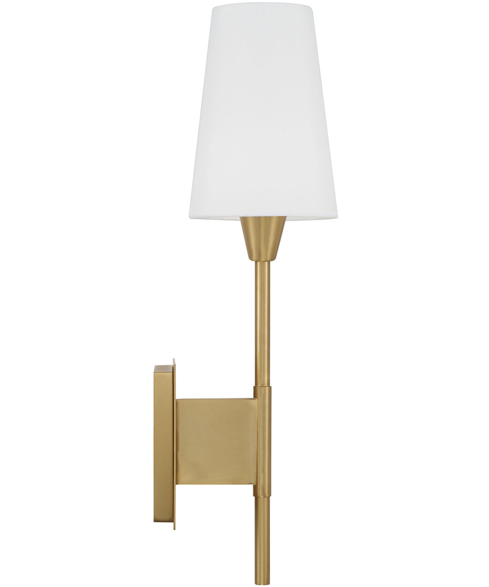 Leland 1-Light Sconce Aged Brass