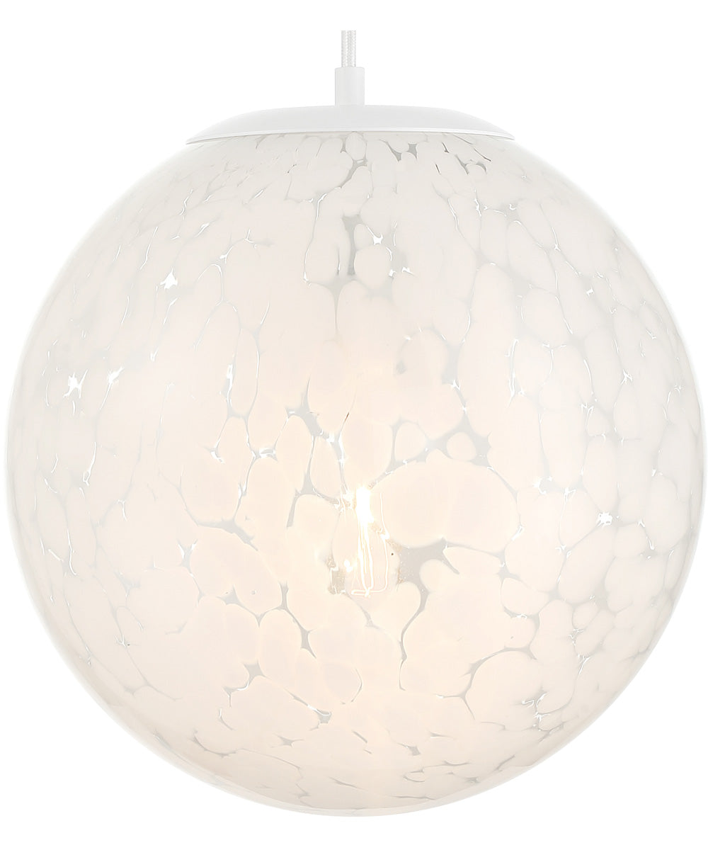 Circo  1 Light Pendant Matte White