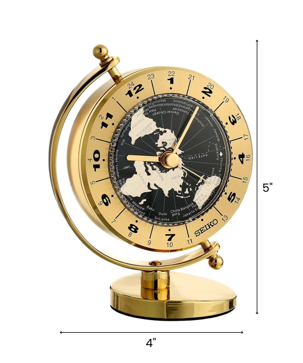 Desk and Table Clock Solid Brass