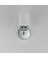 Durham 1-Light Wall Sconce Polished Chrome