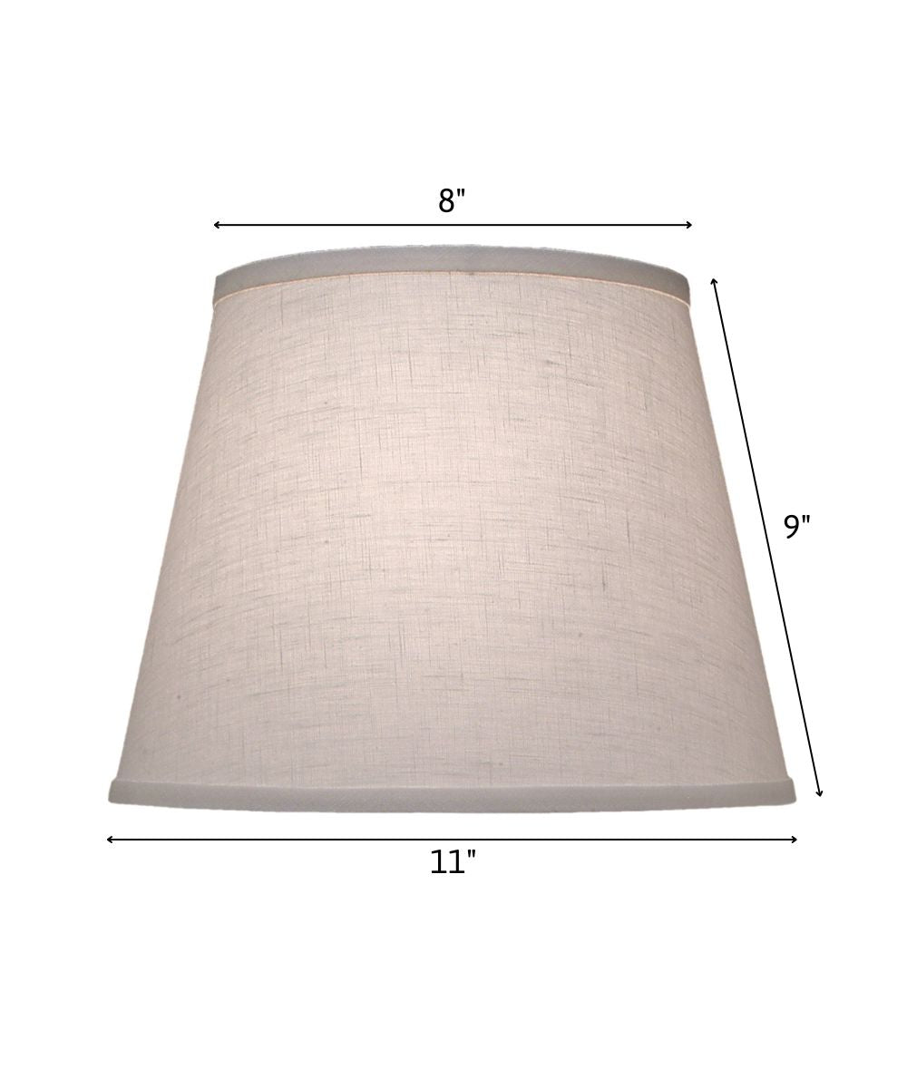 8x11x9 Cream Aberdeen Empire Hardback Lampshade