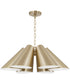 Leo 6-Light Pendant Matte Brass