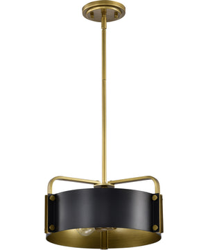 Altos 3-Light Pendant Matte Black