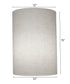 10x10x15 Cream Aberdeen Cylinder Hardback Lampshade