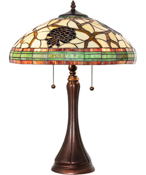 23" High Pinecone Table Lamp