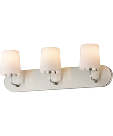Durham 3-Light Strip Bath Vanity Satin Nickel