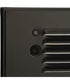 LED Indoor/Outdoor Integrated LED Wall or Step Light with Photocell Antique Bronze