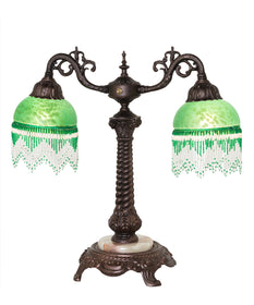 20" High Roussillon 2 Light Table Lamp