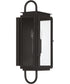 Irving 2-Light Outdoor Lighting Textured Black