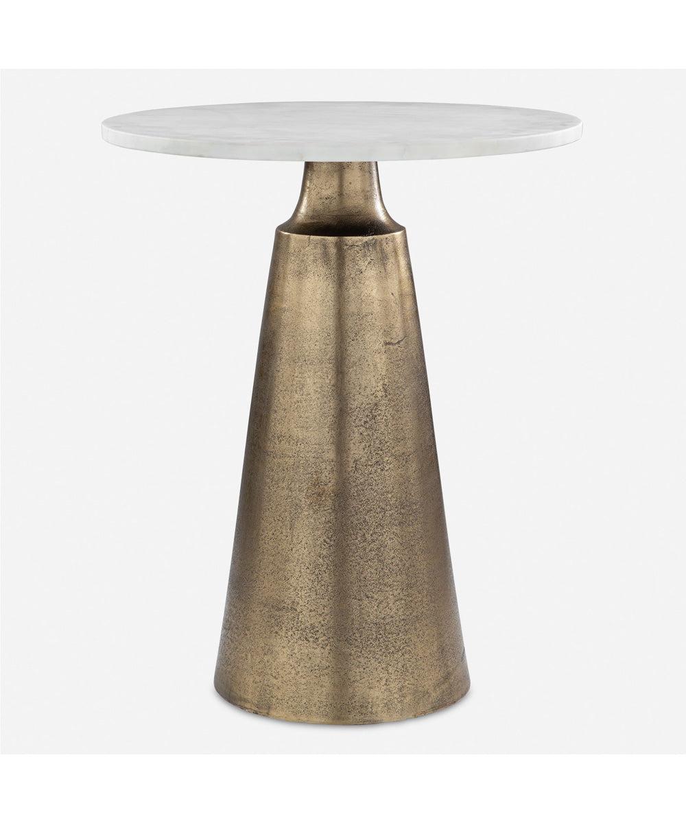 Midsummer Antique Brass Accent Table