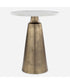 Midsummer Antique Brass Accent Table