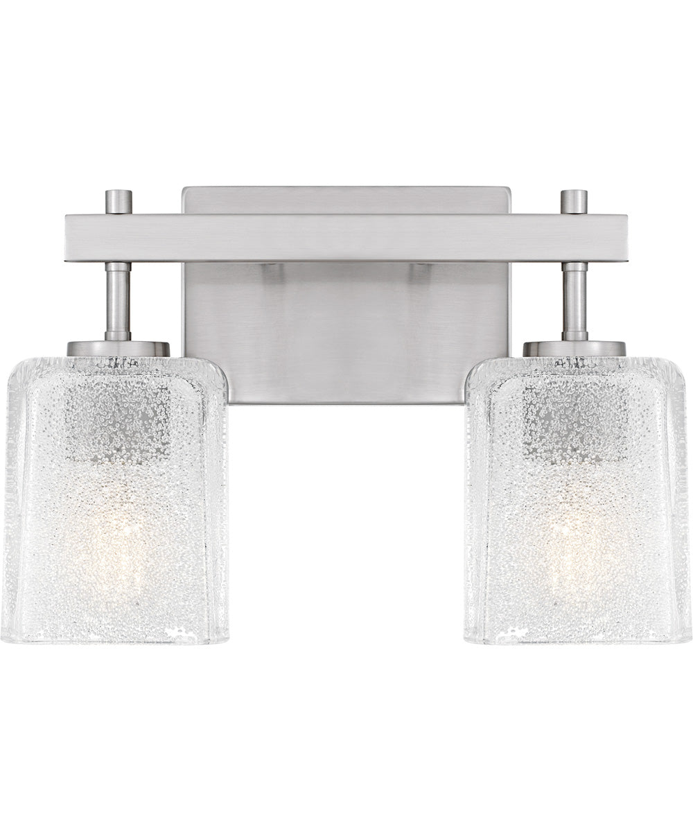 Brenthouse Medium 2-light Bath Light Brushed Nickel