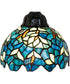 8" Wide Nightfall Wisteria Pendant