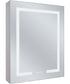 LED Cabinet Mirror 1-Light Mirror White