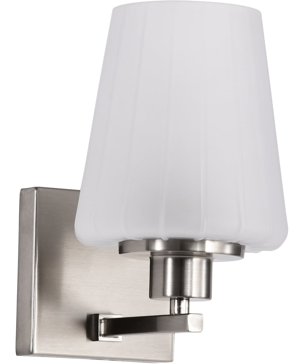 Lune 1-Light Vanity & Wall Brushed Nickel