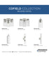 Cofield 12 in. 3-Light Flush Mount P350237 Brushed Nickel