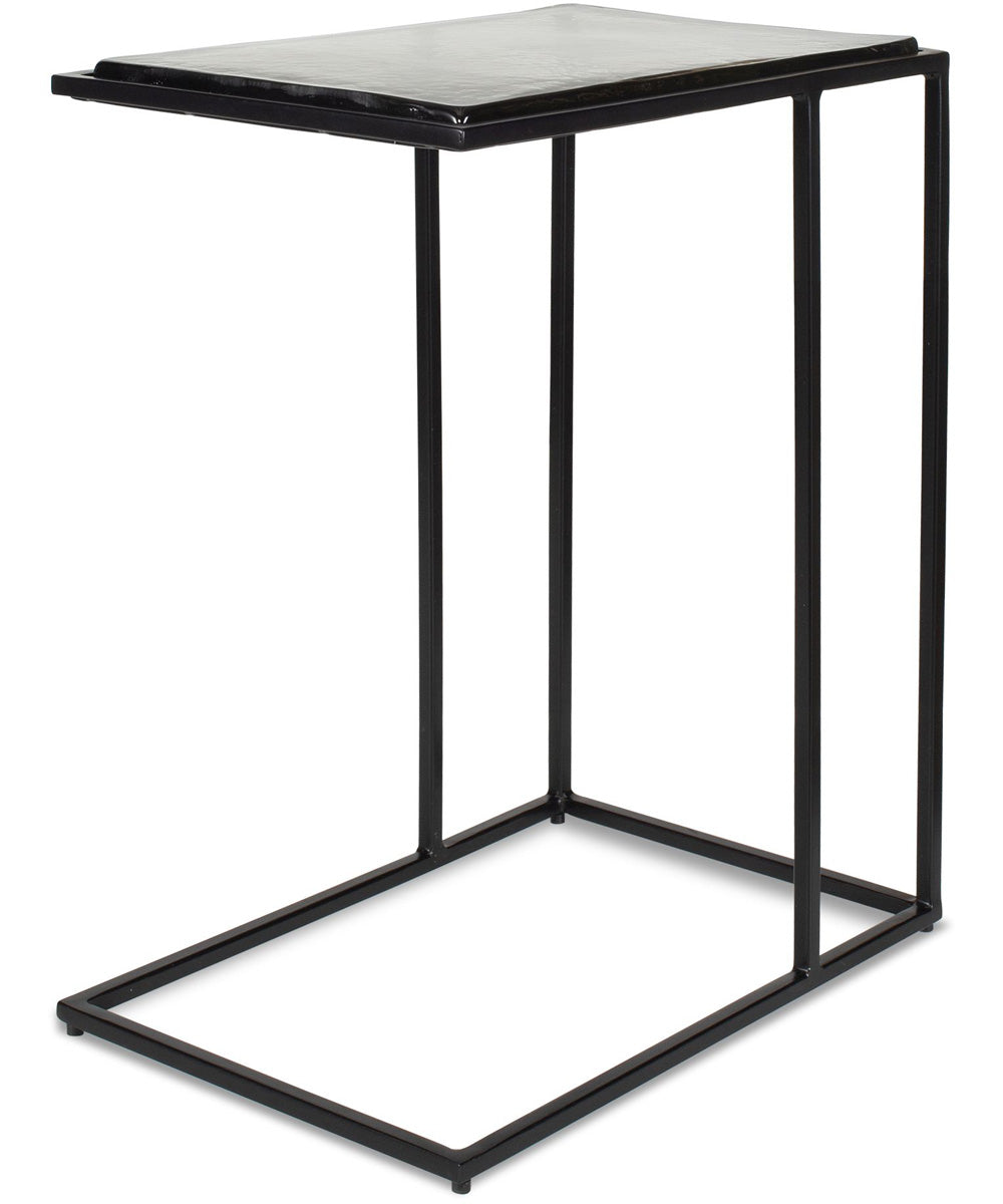 Mateo Glass Top Accent Table
