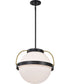 Lakeshore 1-Light Pendant Matte Black