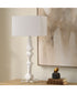 Mayme White Table Lamp