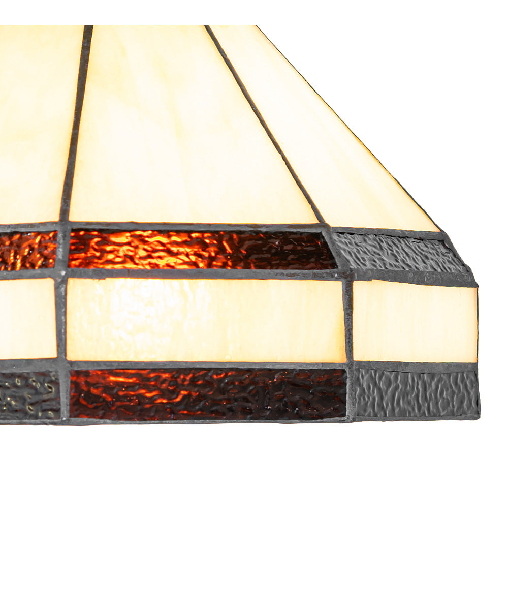 8" Wide Topridge Flushmount