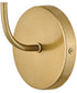 Selma 1-Light Medium Single Light Sconce in Gold